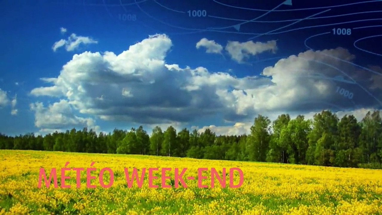 Météo: découvrez les prévisions météo du week-end