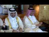 أخبار الدار : محمد بن راشد يستقبل رئيس وزراء دولة قطر .