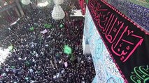 مئات آلاف الزوار الشيعة يحيون ذكرى عاشوراء في كربلاء