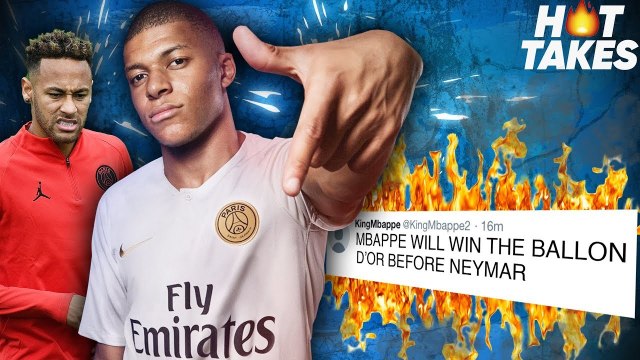 “Kylian Mbappe Will Win The Ballon d’Or Before Neymar” | #HotTakes