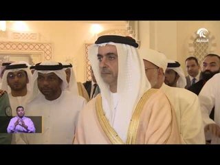 حاكم الشارقة يلتقي سيف بن زايد ويطلع على نظام المنافذ الإلكترونية