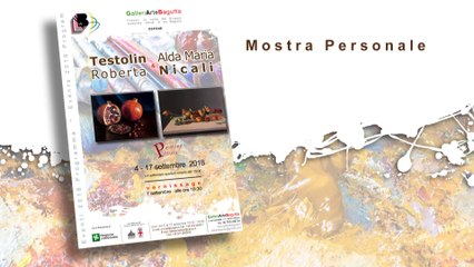 Personale * Testolin - Nicali "Galleria BAGUTTA"