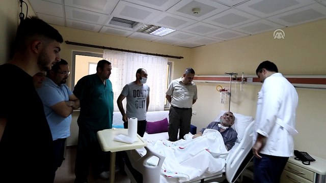 Aort damarı yırtılan KOAH hastasını sağlığına kavuşturdular - RİZE