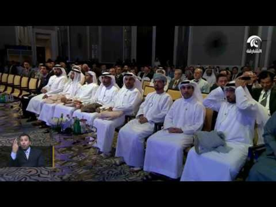 محمد بن راشد يشهد الجلسة الافتتاحية لمؤتمر الفضاء العالمي .
