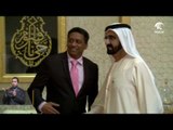 محمد بن راشد يبحث مع رئيس سيشل العلاقات الثنائية بين البلدين وسبل تعزيزها
