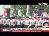Unjuk Rasa Dua Kubu Pro dan Kontra Pemerintah Berakhir Ricuh