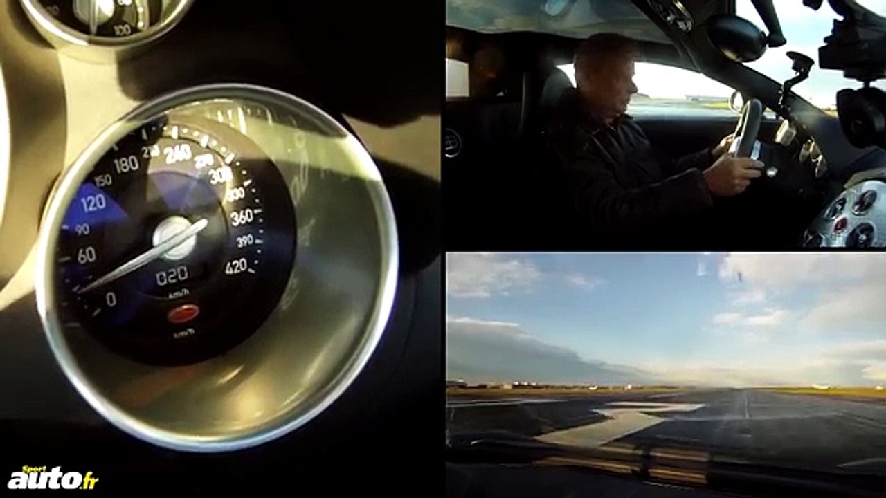 300 kmh en Bugatti Veyron Grand Sport