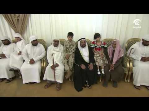 #أخبار_الدار: حاكم الشارقة يقدم واجب العزاء في الشهيد سليمان الظهوري بمدينة دبا الحصن