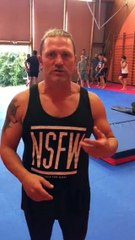 David Michel, le loup solitaire favori des foules, directeur de la ligue nationale de catch