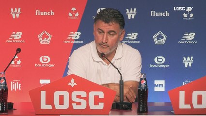 Christophe Galtier : "Maintenir l'exigence"
