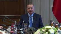 Cumhurbaşkanı Erdoğan, Irak Temsilciler Meclisine seçilen Türkmen milletvekillerini kabul etti - ANKARA