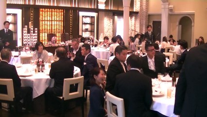 YUTAKA RISA Wedding Party 02「披露宴・新郎新婦入場、榎本さん、井野くんスピーチ」