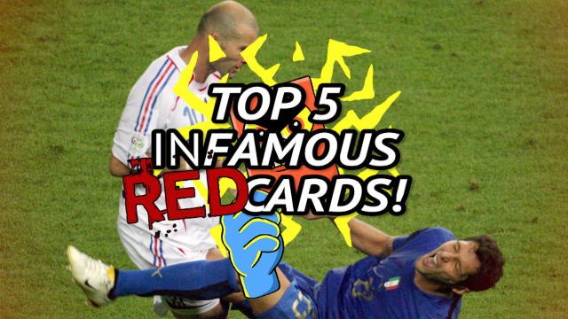 Top 5 infamous red cards after Ronaldo's Champions League sending off