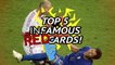 Top 5 infamous red cards after Ronaldo's Champions League sending off