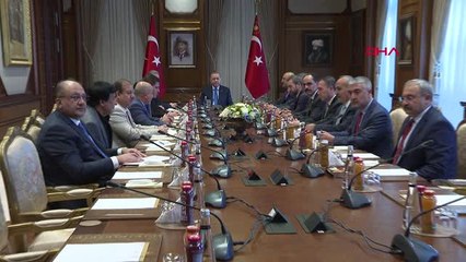 Erdoğan, Irak Temsilciler Meclisine Seçilen Türkmen Milletvekillerini Kabul Etti