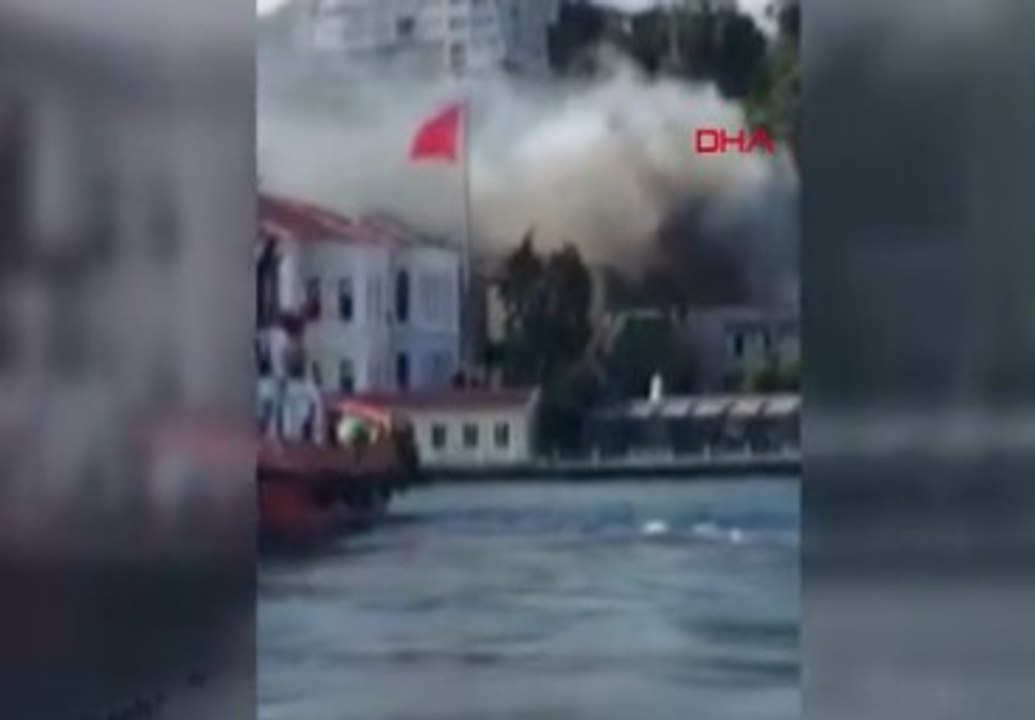 Kabataş Lisesi'nde yangın