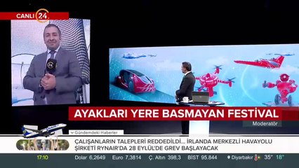 Ayakları yere basmayan festival