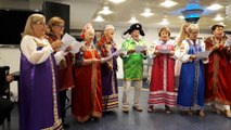 La chorale des Lecteurs voyageurs en Russie