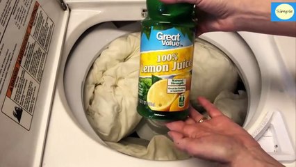 Cleaning Yellowing Pillows and More - Simple Crafts