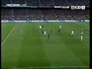 Barcelona vs Real Madrid: golazo de baptista