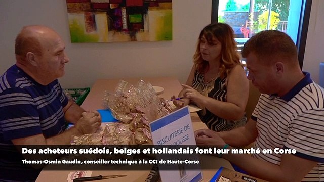 Des acheteurs suédois, belges et hollandais font leur marché en Corse