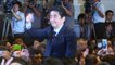 شينزو آبي يقترب من رقم قياسي لمدة الحكم بفوزه بولاية جديدة على رأس حزبه
