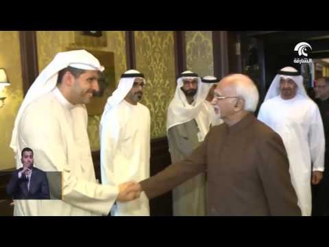 محمد بن زايد يستقبل نائب الرئيس الهندي