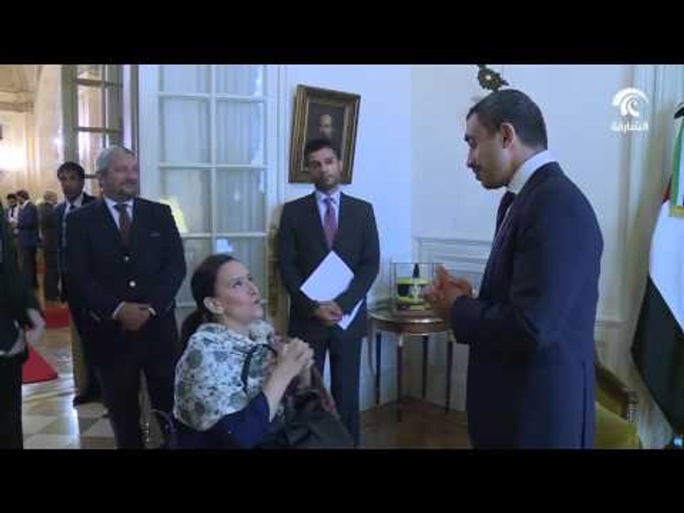 في العاصمة بوينس آيرس .. نائبة رئيس الأرجنتين تستقبل عبدالله بن زايد .. ويستعرضان العلاقات الثنائية