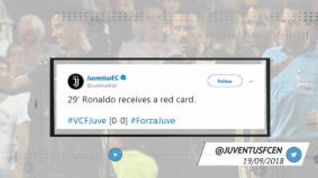 عام: دوري أبطال أوروبا: طردُ رونالدو أمام فالنسيا يشغل مواقع التواصل الإجتماعي