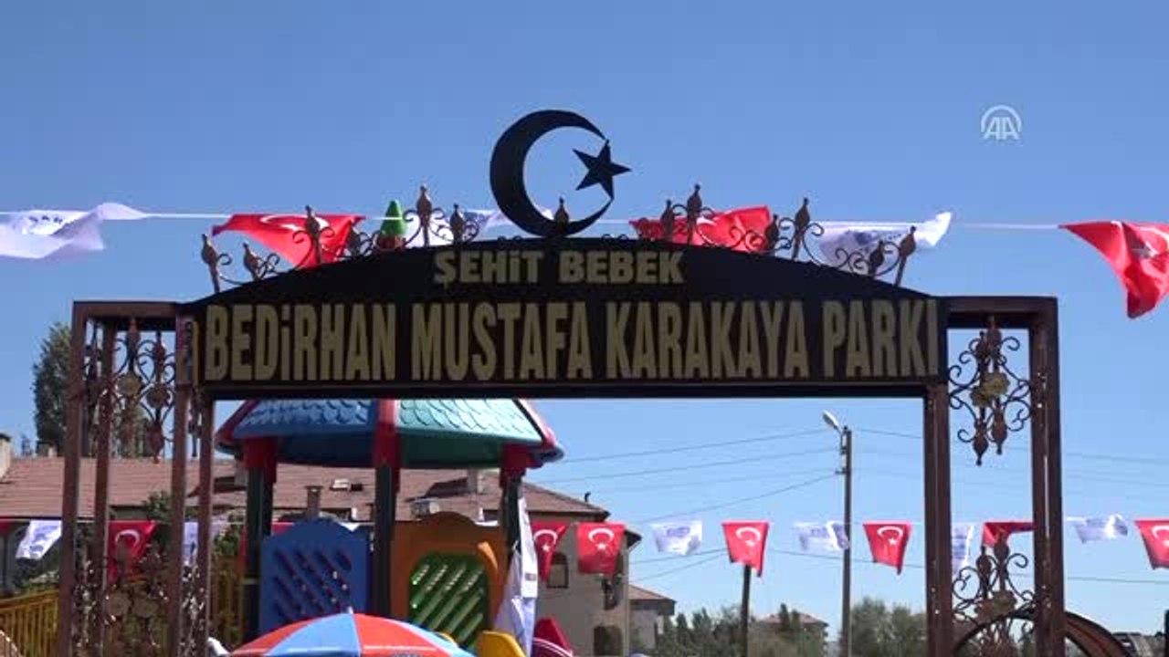 Şehit Bedirhan'ın İsmi Parkta Yaşayacak
