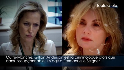 Insoupçonnable VS  The Fall : la comparaison des acteurs en France et en Angleterre