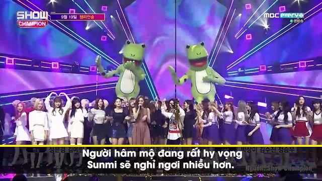 Sunmi tiếp tục khiến fan lo lắng khi liên tục hụt hơi, biểu hiện kiệt sức trên show âm nhạc