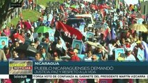 teleSUR Noticas: Marchan nicaragüenses por justicia, paz y respeto