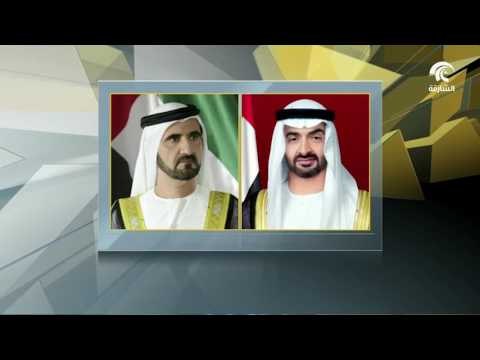 رئيس الدولة ونائبه ومحمد بن زايد يهنئون رئيس اذربيجان باليوم الوطني لبلاده