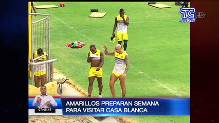 Amarillos preparan semana para visitar Casa Blanca