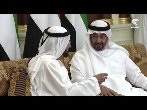 محمد بن راشد ومحمد بن زايد يستقبلان رؤساء البعثات الدبلوماسية وممثلي المنظمات الدولية