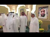 بحضور ولي عهد عجمان .. حاكم عجمان يتلقى التهاني بشهر رمضان المبارك