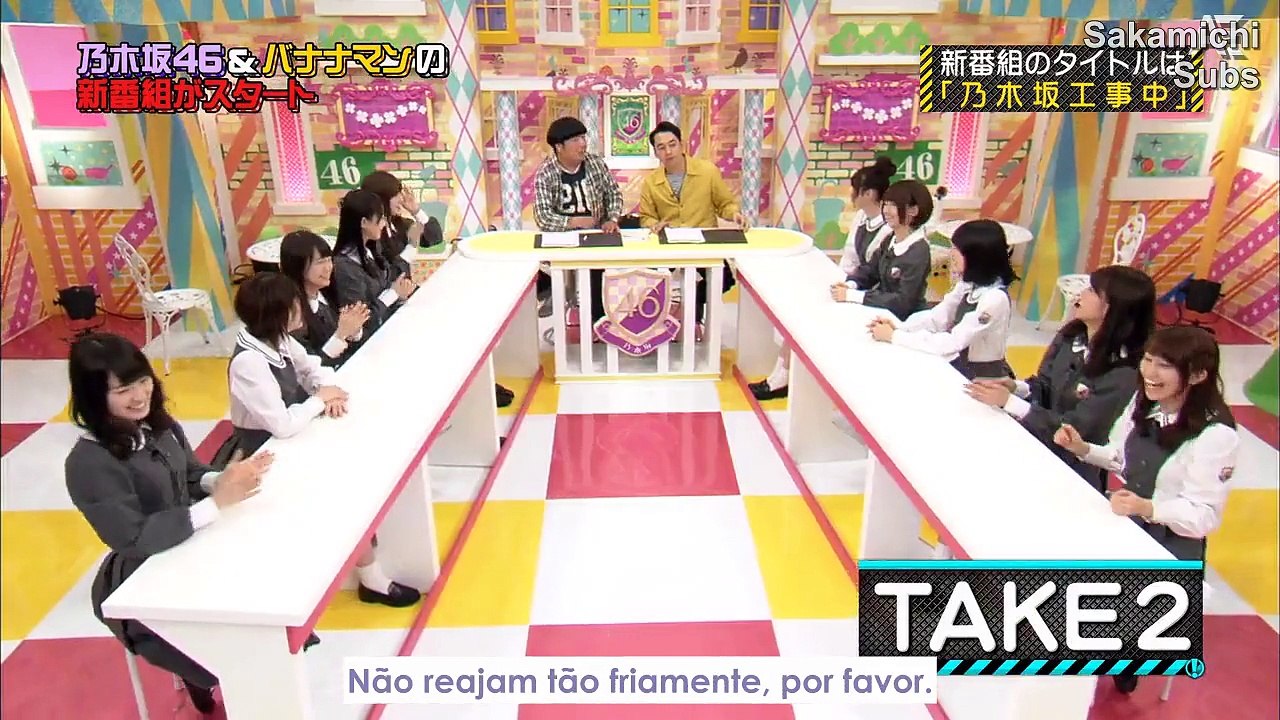 [SS] Nogizaka46 - Nogizaka Under Construction ep01 - Legendado [PT/BR]