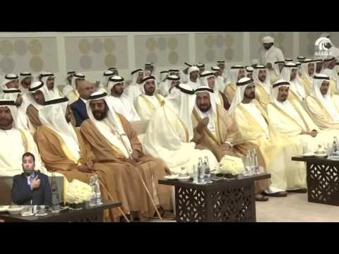 محمد بن راشد ومحمد بن زايد والحكام وأولياء العهود يحضرون العرس الجماعي بمناسبة زفاف زايد بن حمدان