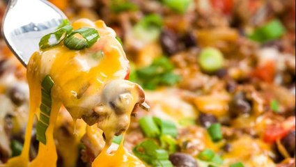 Cheesy Taco Skillet = Dinner Tonight!