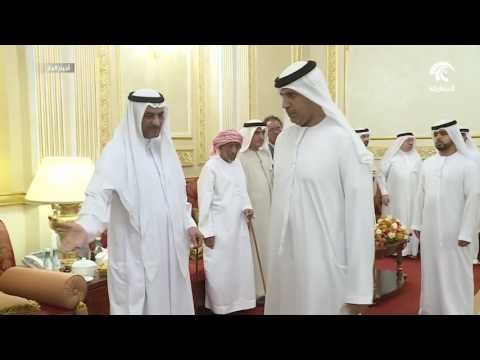 حاكم الفجيرة يستقبل رئيسة المجلس الوطني الاتحادي والمهنئين