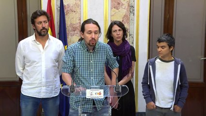 Podemos no apoyará la reforma de los aforamientos sino incluye a la monarquía
