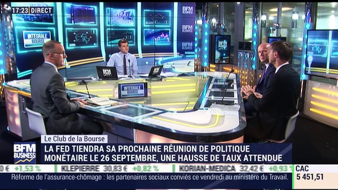 Le Club de la Bourse: Franck Dixmier, Bastien Drut et Bertrand Lamielle - 20/09