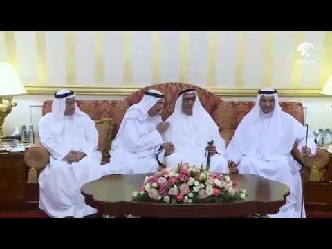 حاكم الفجيرة يواصل استقبال المهنئين بمناسبة شهر رمضان المبارك