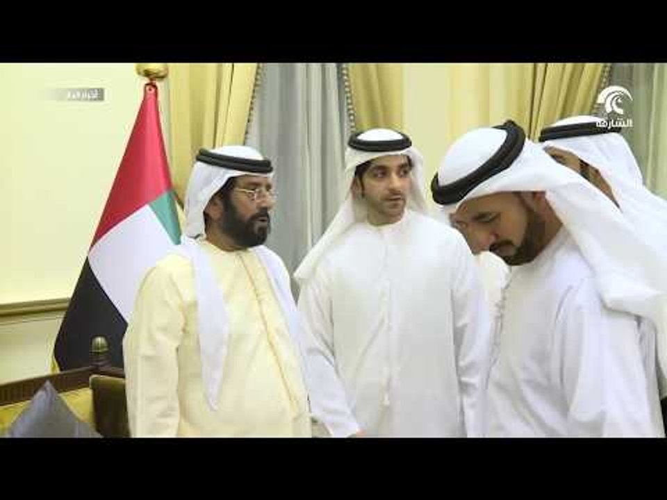 طحنون بن محمد يستقبل حامد بن زايد