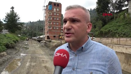 Rize'de Dere Yatağındaki 7 Katlı Apartmana Yıkım Kararı Hd