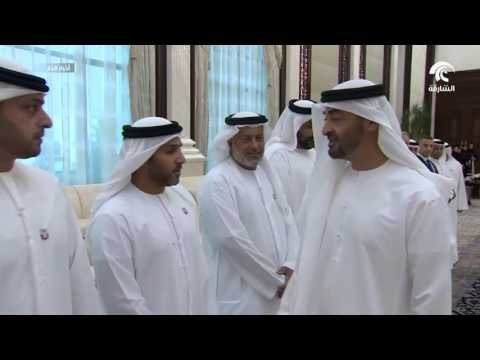 محمد بن زايد يستقبل وفود هيئة الصحة وشركة صحة ومبادلة للرعاية الصحية بأبوظبي