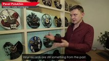 Turning back time: Vinyl records transformed into clocks!
