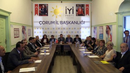 Ağıralioğlu: '(Yerel seçimler) Adaylarımızı teker teker açıklayacağız' - ÇORUM