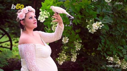 Expectant Mother Poses for Maternity Photos with Thousands of Bees...Oh, and a Python!